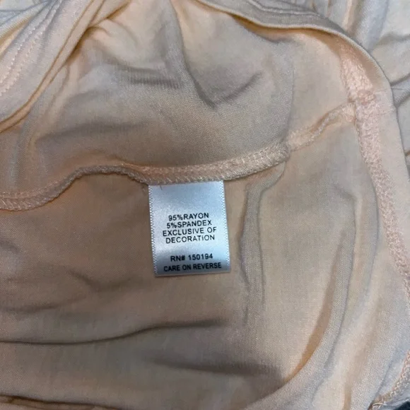 Living Doll Peach Top Size SP - Picture 5 of 5